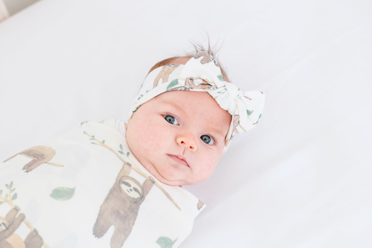 Knit Headband Bow - Noah