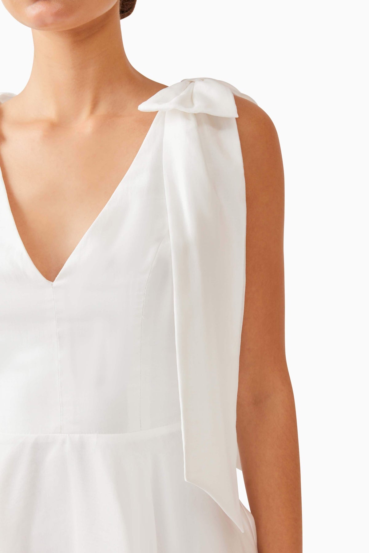 Kalani Mini Dress in White