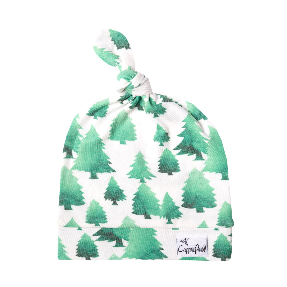 Top Knot Hat - Forest
