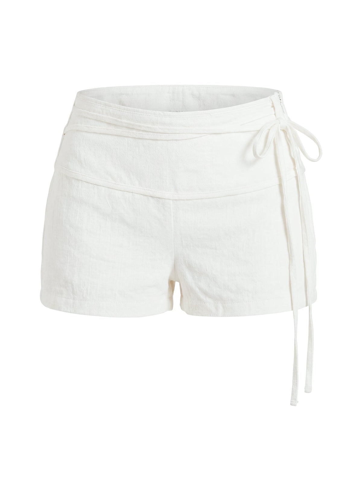 Electric Night Shorts White