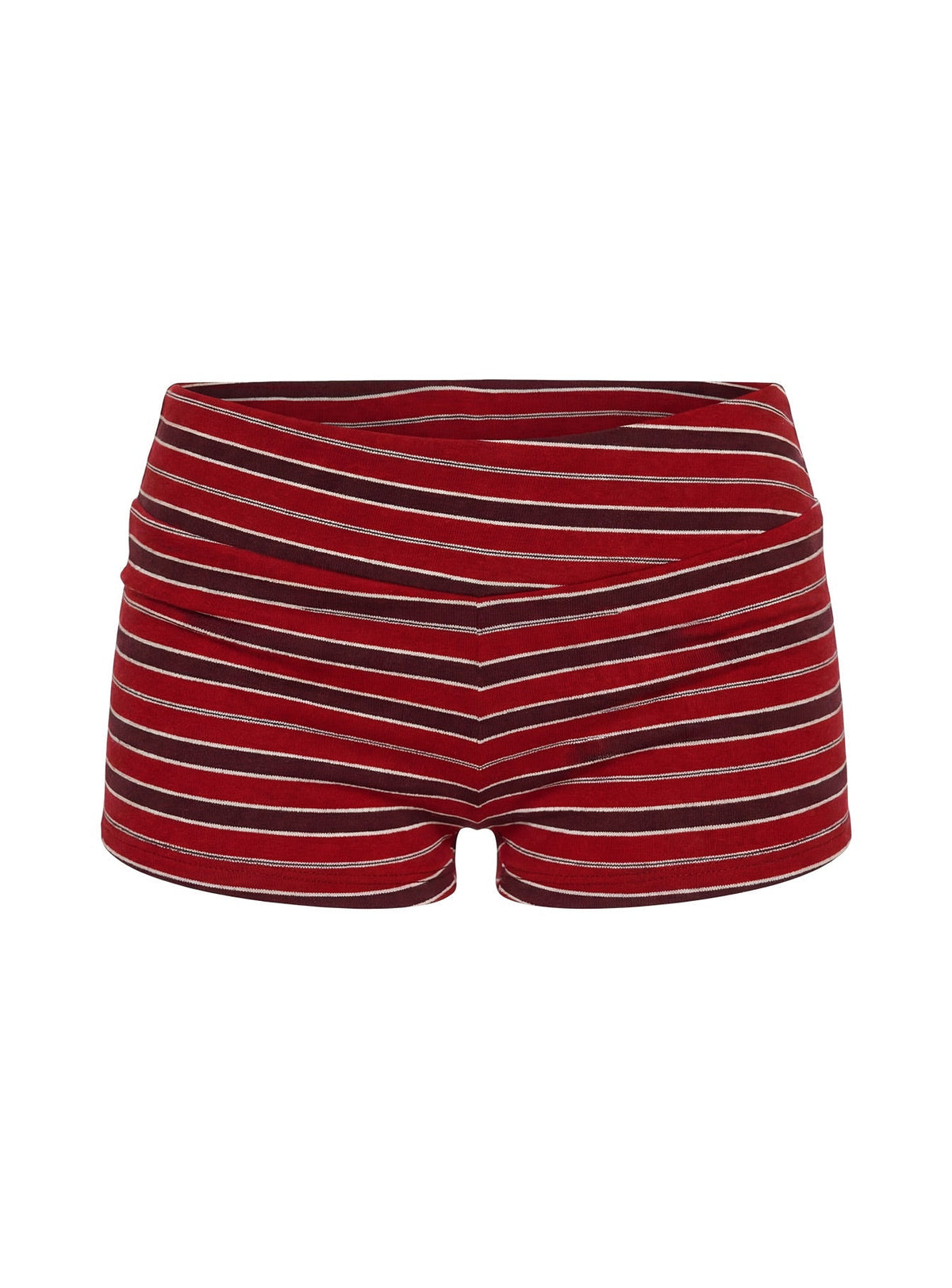 Veyona Micro Shorts Red Stripe
