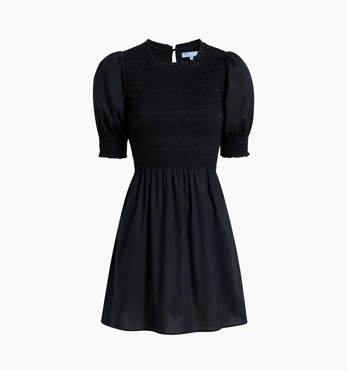 The Vivi Nap Dress - Black Cotton