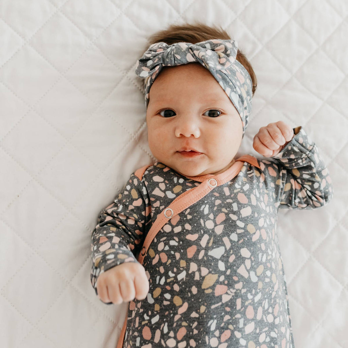 Knit Headband Bow - Gemini