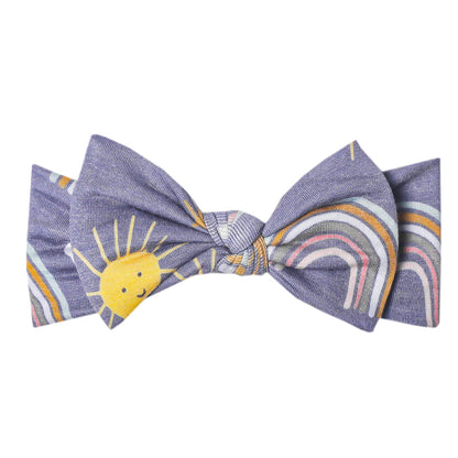 Knit Headband Bow - Hope