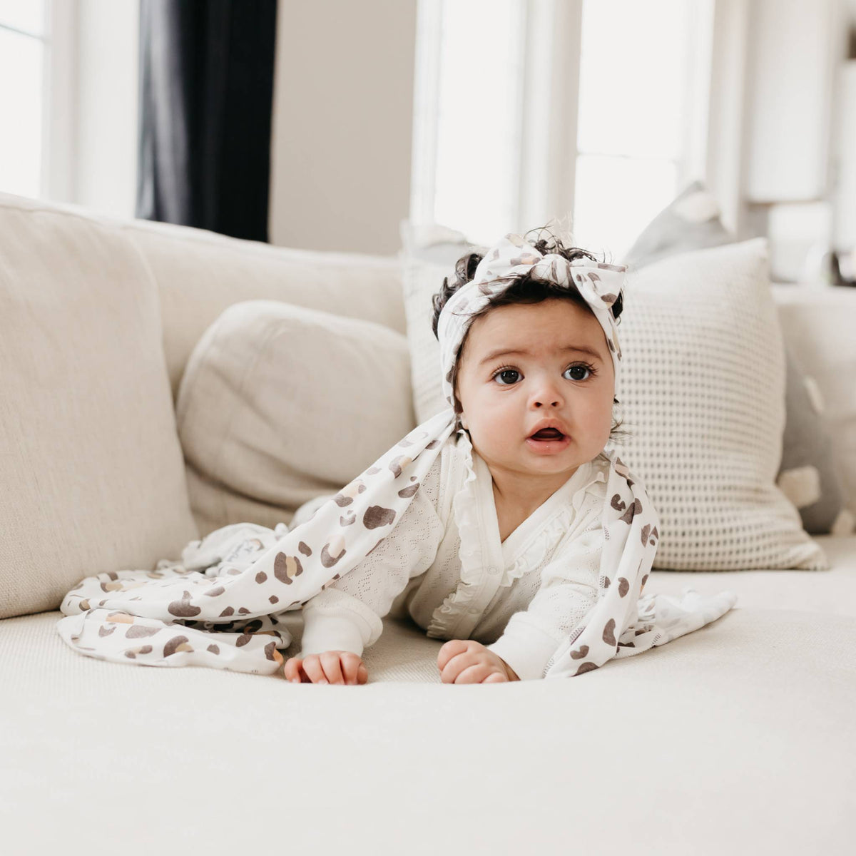Knit Headband Bow - Millie