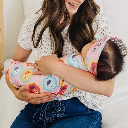 Knit Swaddle Blanket - Abby and Pals