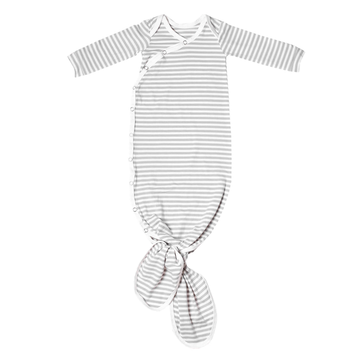 Newborn Knotted Gown - Everest