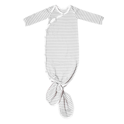 Newborn Knotted Gown - Everest