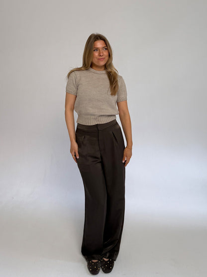 RUNE - Knit Shirt • Almond