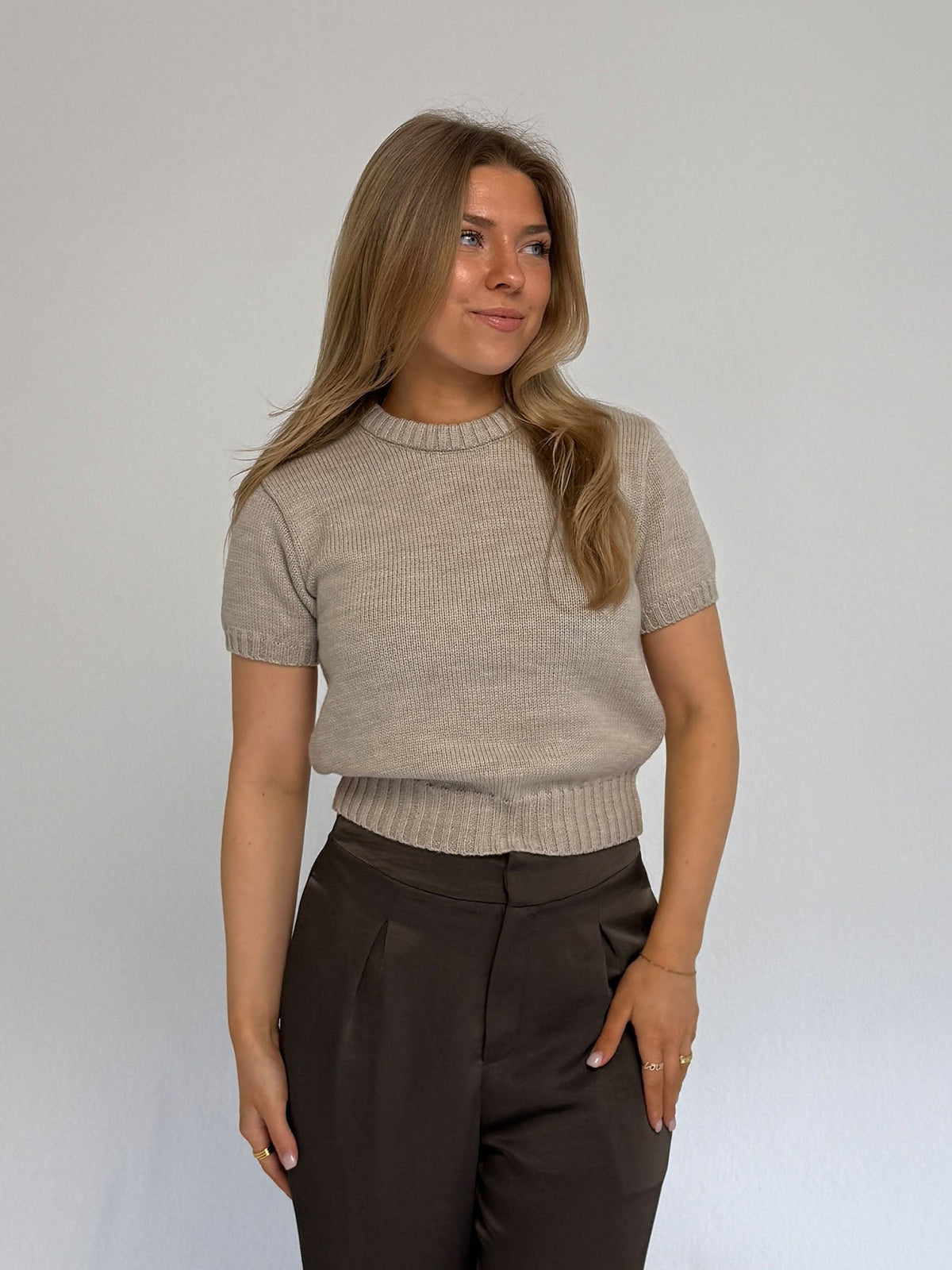 RUNE - Knit Shirt • Almond