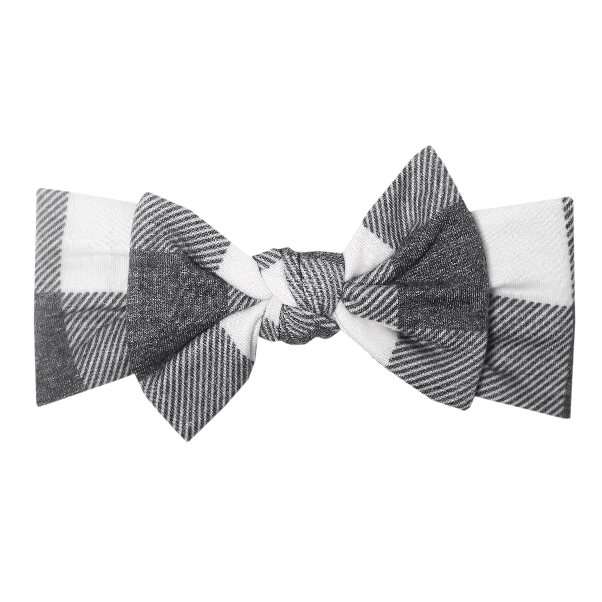 Knit Headband Bow - Scotland