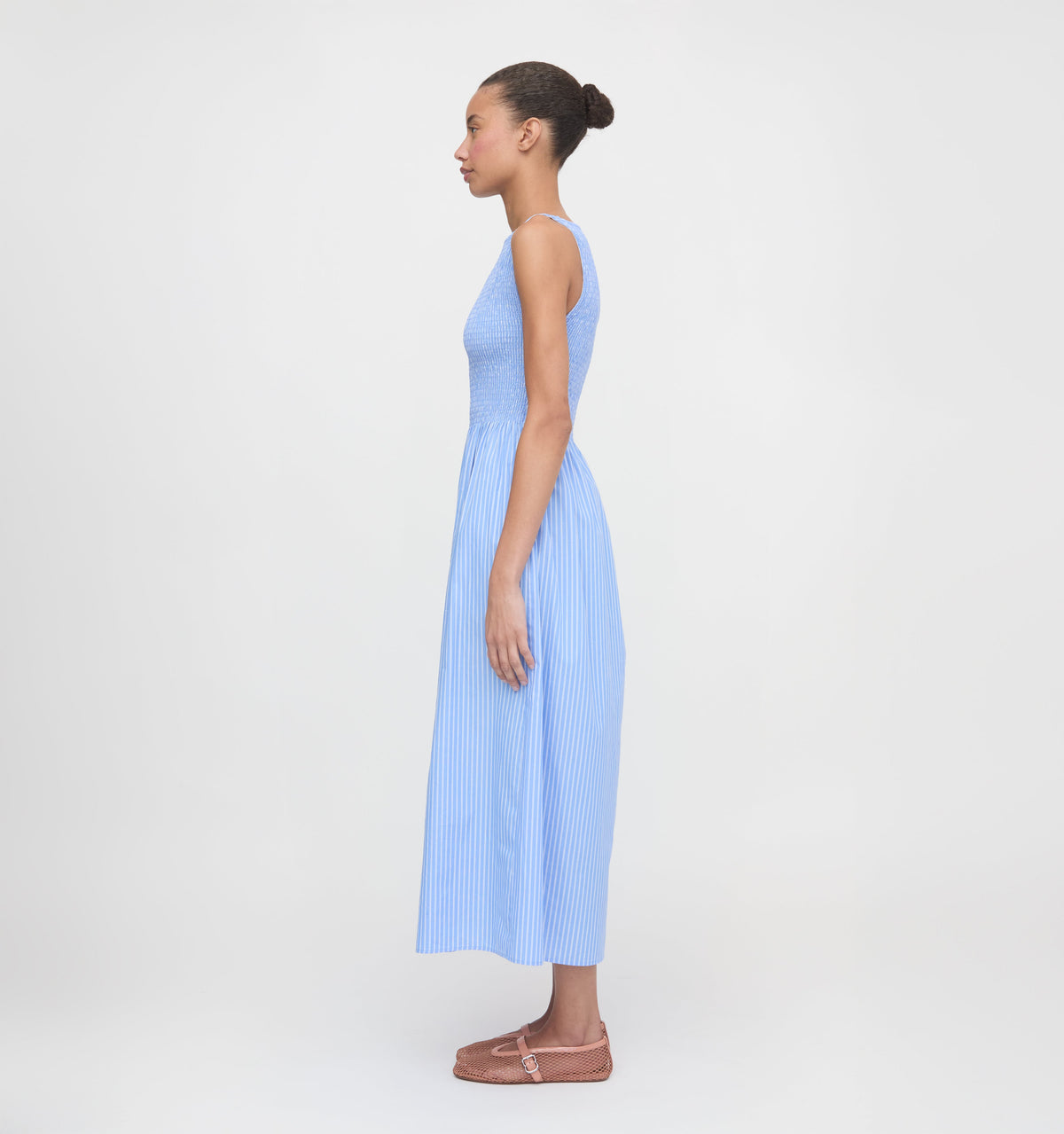 The Cosima Nap Dress - Blue Stripe