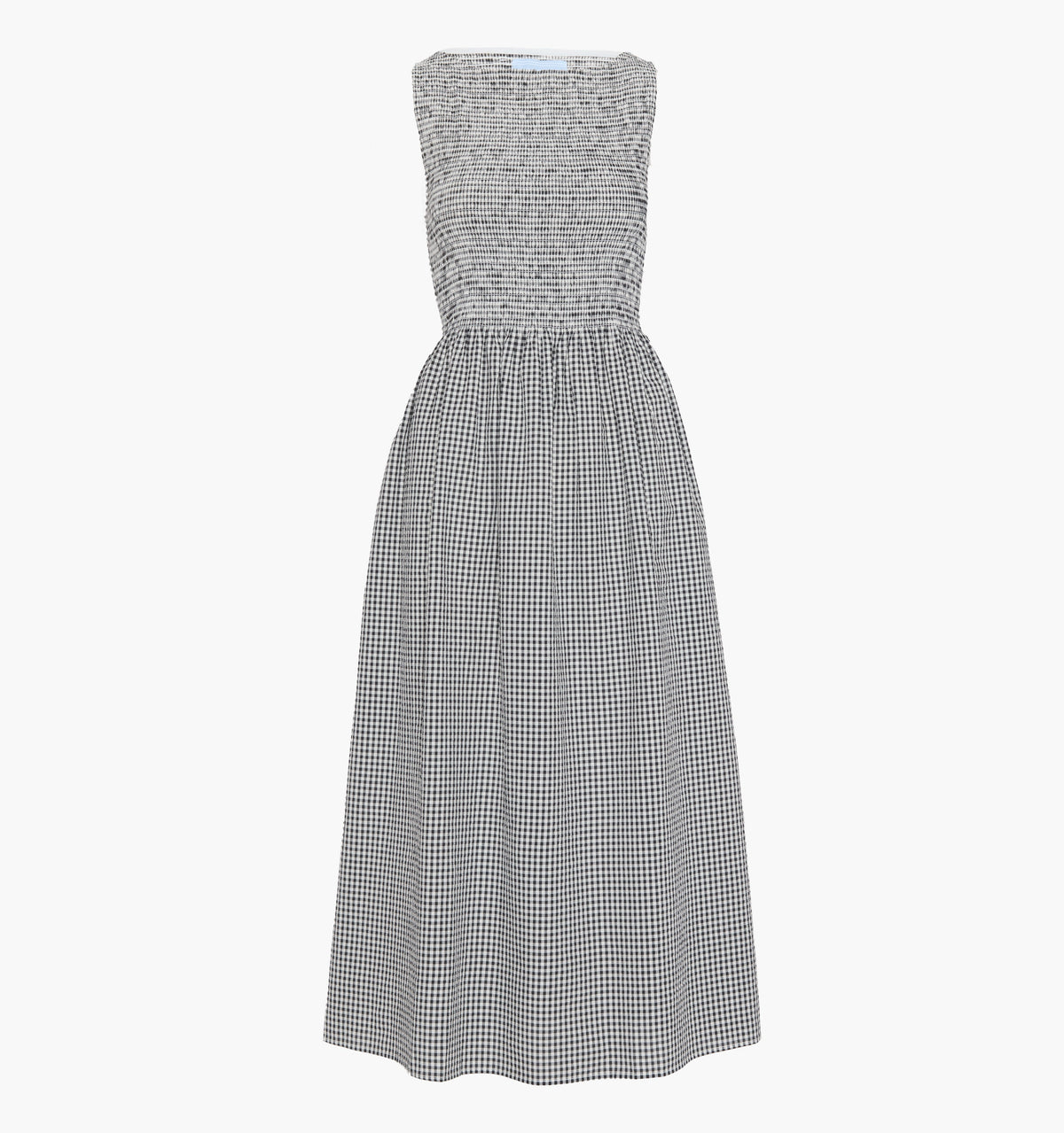 The Cosima Nap Dress - Black/Sand Gingham