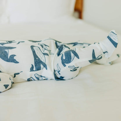 Zip-Up Footie Pajama - Cove