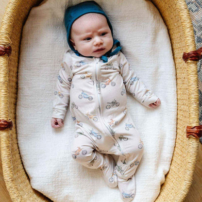 Zip-Up Footie Pajama - Ryder