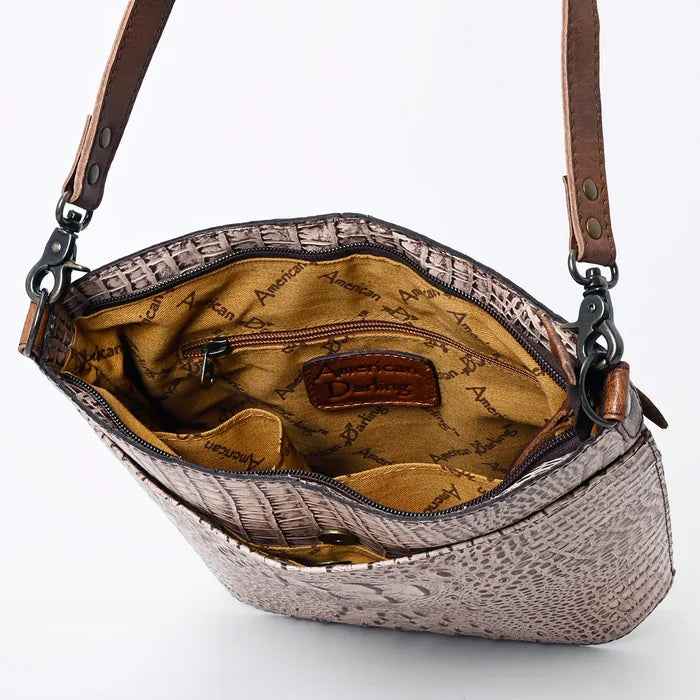 American Darling Genuine Leather Western Crossbody Bag