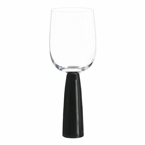ANTON STUDIO OSLO WINE GLASS IN BLACK