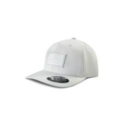 Ariat Men's FlexFit Flag Patch Hat in Grey
