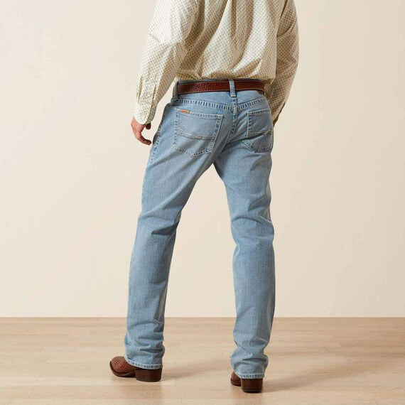 Ariat Men's M4 Relaxed Lucas Straight Leg Jeans in Morello