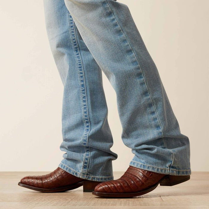 Ariat Men's M4 Relaxed Lucas Straight Leg Jeans in Morello