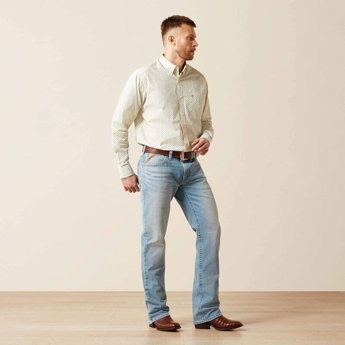 Ariat Men's M4 Relaxed Lucas Straight Leg Jeans in Morello