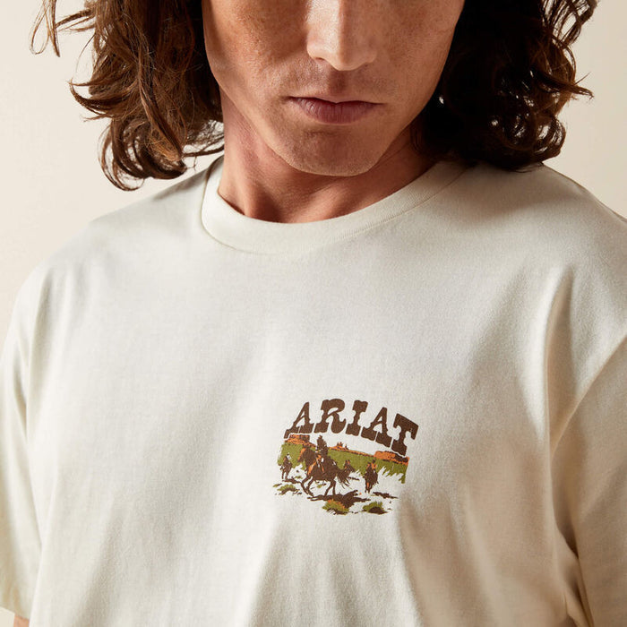 Ariat Men's Pulp Western T-Shirt in Turtledove