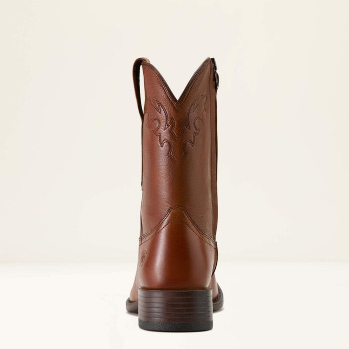 Ariat Men's Sonoro Roper Toe Boot in Cinnamon Brown
