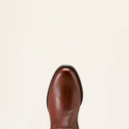 Ariat Men's Sonoro Roper Toe Boot in Cinnamon Brown