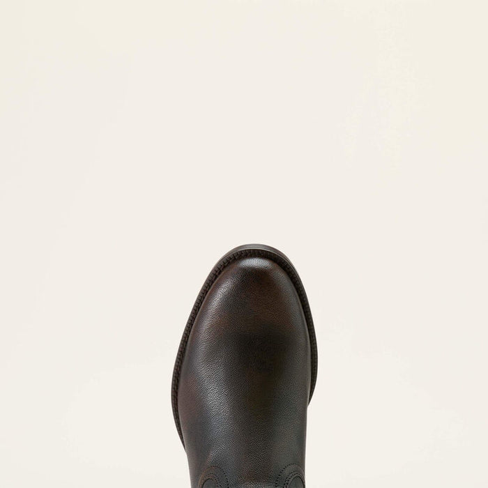 Ariat Men's Sonoro Roper Toe Western Boot in Chocolate Truffle