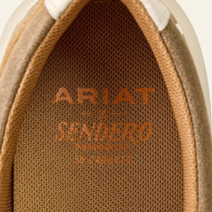Ariat Women's Hilo Sendero Shoe in Brown Bomber/Yeehaw Print