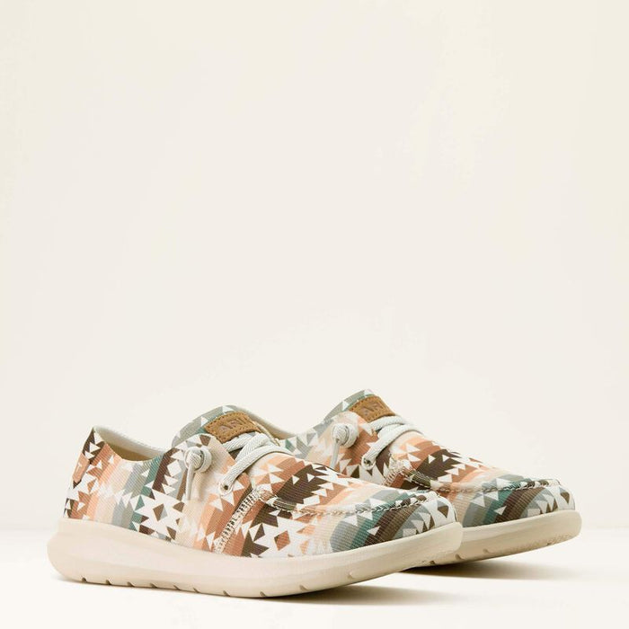 Ariat Women's Hilo Shoe in Natural Southwest Print