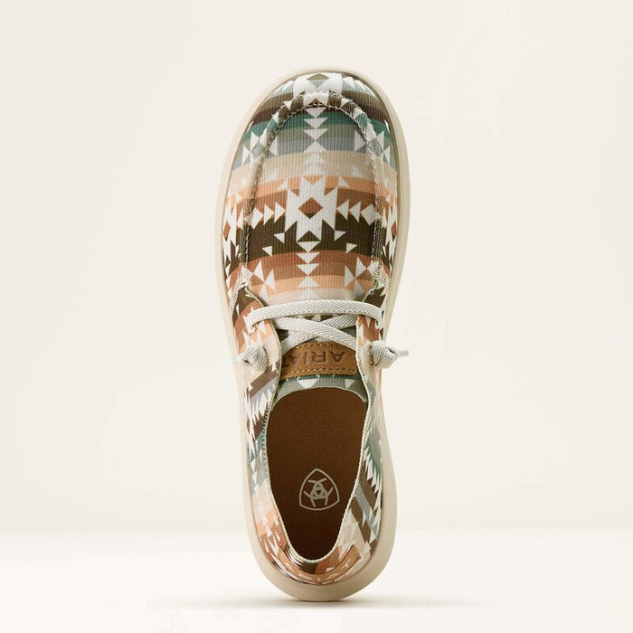 Ariat Women's Hilo Shoe in Natural Southwest Print