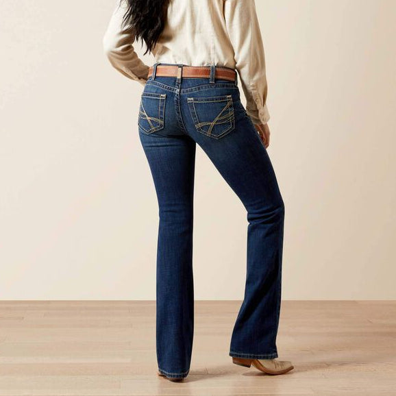 Ariat Women's Perfect Rise Adalynne Bootcut Jean in Barryessa (Available in Regular & Plus Sizes)