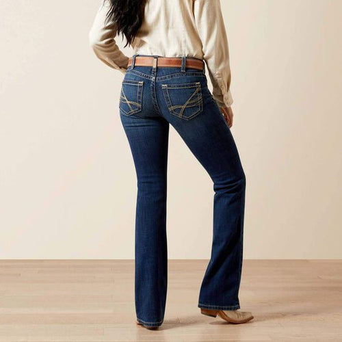 Ariat Women's Perfect Rise Adalynne Bootcut Jean in Barryessa (Available in Regular & Plus Sizes)