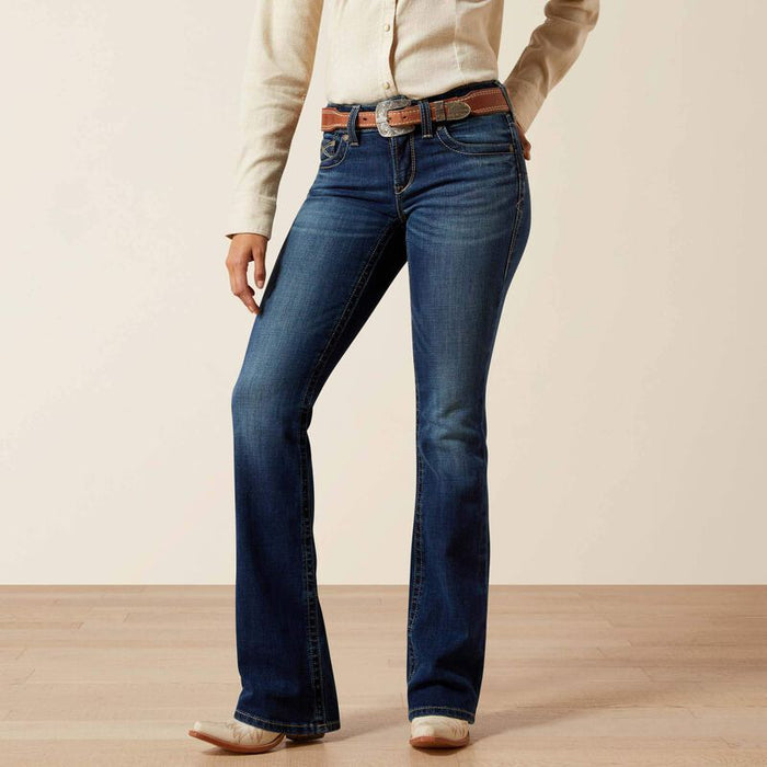 Ariat Women's Perfect Rise Adalynne Bootcut Jean in Barryessa (Available in Regular & Plus Sizes)