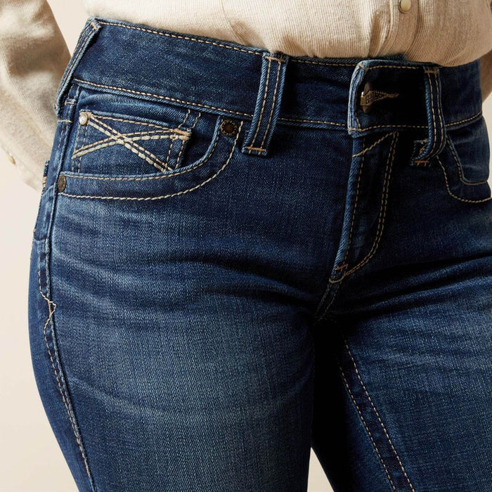 Ariat Women's Perfect Rise Adalynne Bootcut Jean in Barryessa (Available in Regular & Plus Sizes)