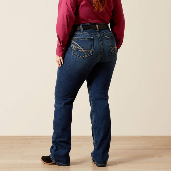 Ariat Women's Perfect Rise Adalynne Bootcut Jean in Barryessa (Available in Regular & Plus Sizes)