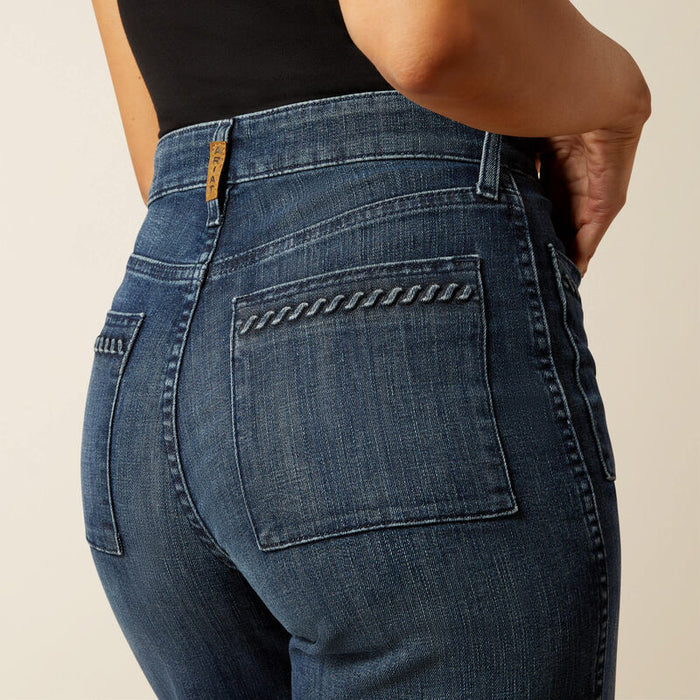 Ariat Women’s Ultra High Rise Jill Wide Leg Jean in Pasadena