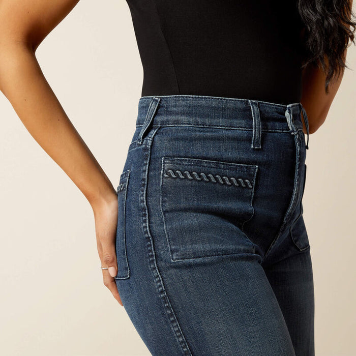 Ariat Women’s Ultra High Rise Jill Wide Leg Jean in Pasadena