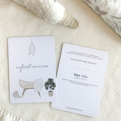 Baby's First Milestone Cards