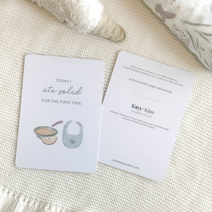 Baby's First Milestone Cards