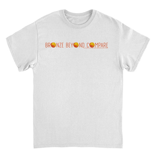 Bain De Soleil Bronze Beyond Compare Retro Sunscreen White T-Shirt
