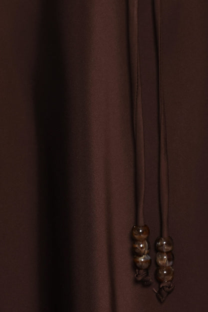 BOTTOMS Bayley Midi Skirt - Chocolate Brown