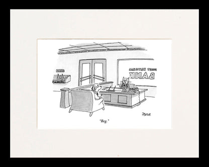 Beg Cartoon Print