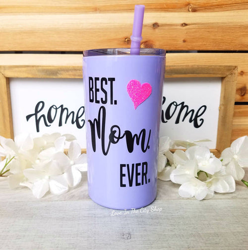 Best Mom Metal Tumbler (Mini Tumbler) - love-in-the-city-shop