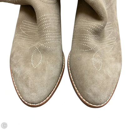 Boots Ankle Heels By Silent D In Beige, Size: 5.5