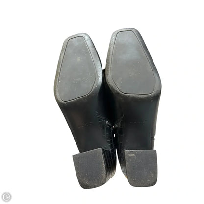 Boots Ankle Heels By Vionic In Black, Size: 10