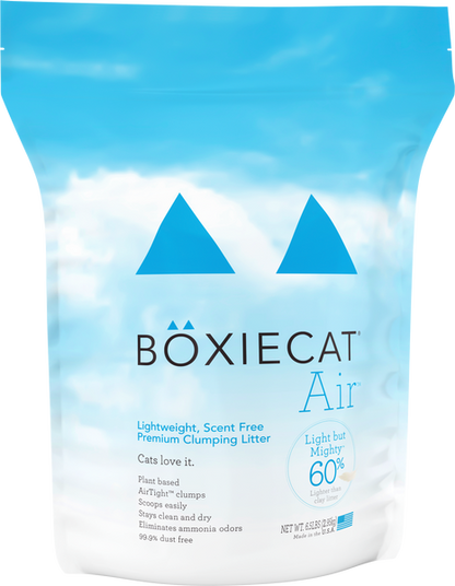 Boxiecat Air Lightweight Scent Free Premium Clumping Litter