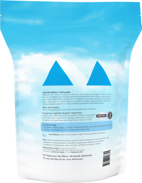 Boxiecat Air Lightweight Scent Free Premium Clumping Litter