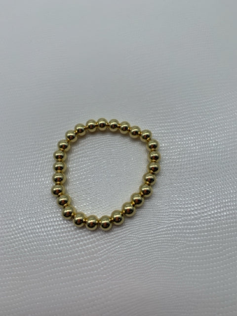 BRACELET 14KT 8MM GOLD BALL